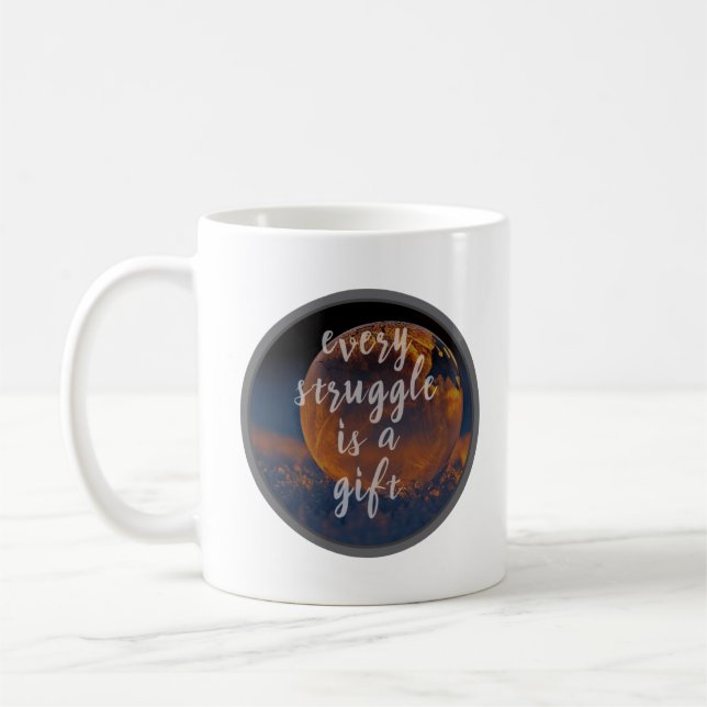 Caneca De Café citações positivas de motivação energética (Esquerda)