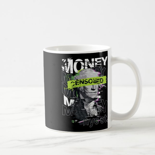 Caneca De Café Citações Republicanas da Liberdade de Benjamin É T (Direita)