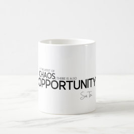Caneca De Café CITAÇÕES: Sun Tzu - oportunidade