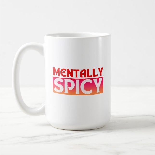 CANECA DE CAFÉ CITAÇÕES TIPOGRÁFICAS MENTALMENTE PICANTES (Esquerda)