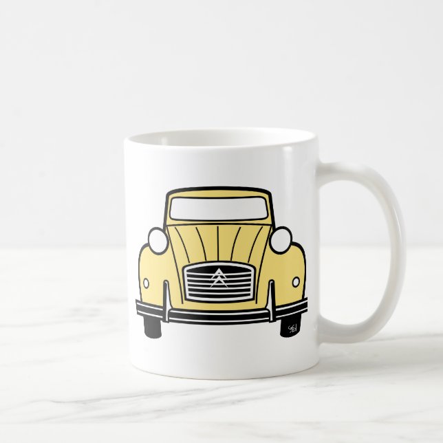 Caneca De Café Citroen 2CV (Direita)