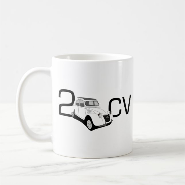 Caneca De Café Citroen 2CV 12hp (Esquerda)
