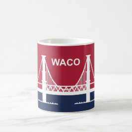 Caneca De Café City Flag of Waco (Texas, EUA)