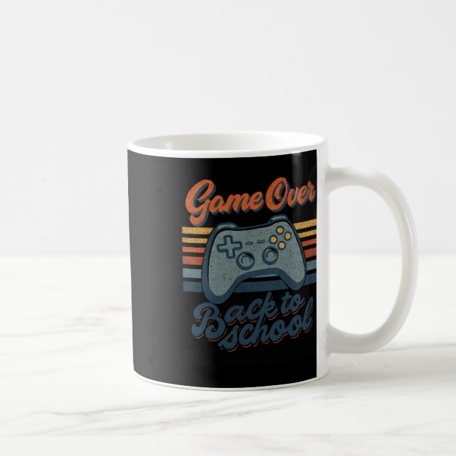 Caneca De Café Ck Gamer De Volta à Escola Crianças Professores Ga (Direita)