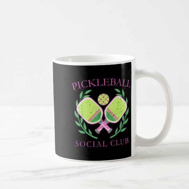 Caneca De Café Ckleball Social Club Enthusiasts _ Fun Srt Lovers  (Direita)