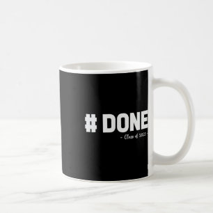 Caneca De Café Cl De 2025 Graduação Do Segundo grau Do Mais velho