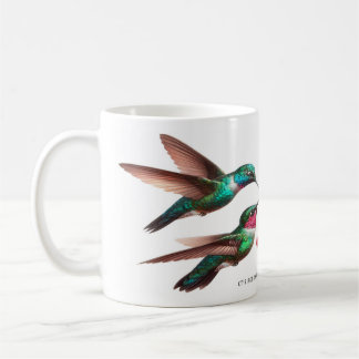Caneca De Café Cl&L Tree Service Red-Throated Hummingbird Mug