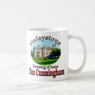 Caneca De Café Clã Cunningham Sonhando com o Lar Finlaystone