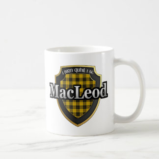 Caneca De Café Clã MacLeod do Tartan escocês da dinastia de Lewis