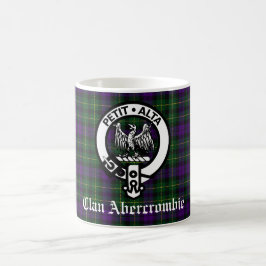 Caneca De Café Clan Abercrombie Tartan & Crest