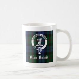 Caneca De Café Clan Baird Crest Tartan