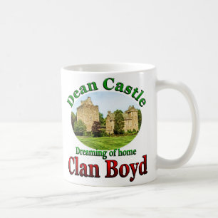 Caneca De Café Clan Boyd Sonhando com a Copa do Castelo