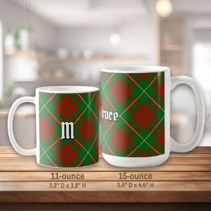 Caneca De Café Clan Bruce Hunting Tartan
