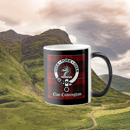 Caneca De Café Clan Cunningham Crachá & Tartan