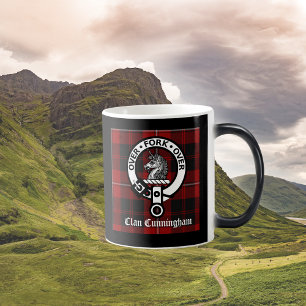 Caneca De Café Clan Cunningham Crachá & Tartan