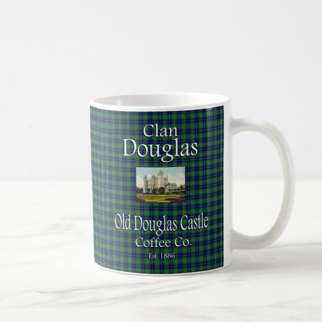 Caneca De Café Clan Douglas Old Douglas Castle Coffee Co. (Direita)