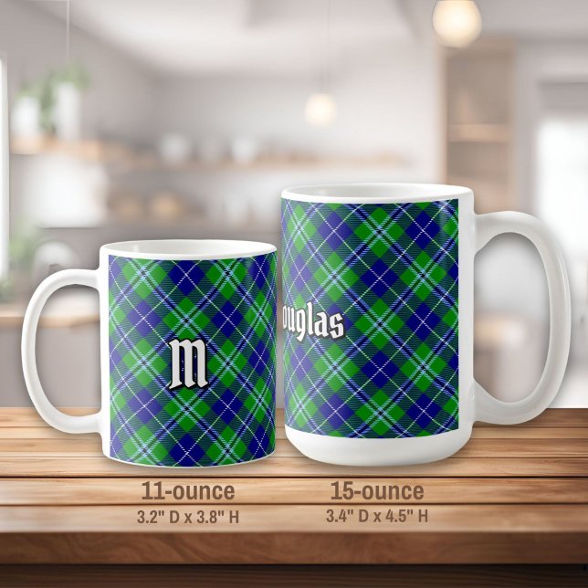 Caneca De Café Clan Douglas Tartan (Criador carregado)