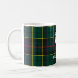 Caneca De Café Clan Forsyth Crest Crachá e Tartan