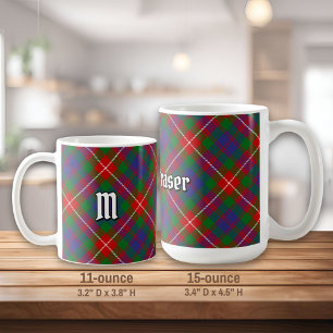 Caneca De Café Clan Fraser de Lovat Tartan Coffee Mug