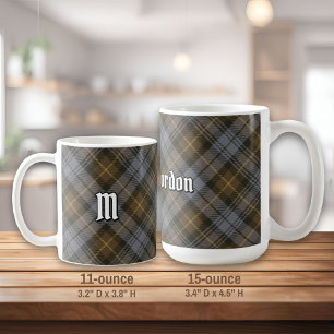 Caneca De Café Clan Gordon Weathered Tartan Coffee Mug