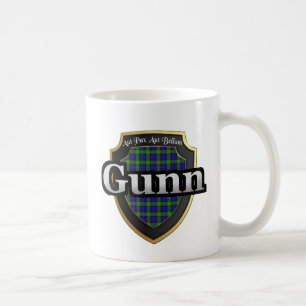 Caneca De Café Clan Gunn Scottish Dynasty Tartan Mugs Cups
