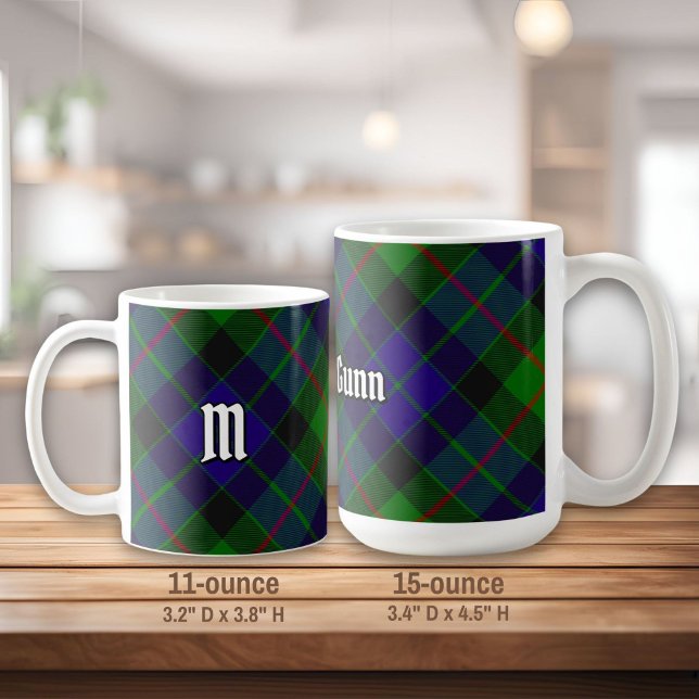 Caneca De Café Clan Gunn Tartan Coffee Mug (Criador carregado)
