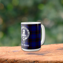 Clan Home Crest Crachá e Tartan