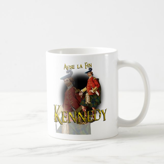 Caneca De Café Clan Kennedy Old Scottish Mug (Direita)