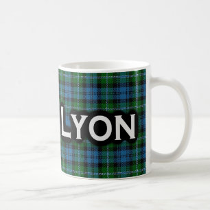 Caneca De Café Clan Lyon Tartan Scottish