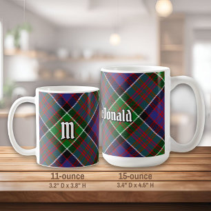 Caneca De Café Clan MacDonald do Clanranald Tartan Coffee Mug