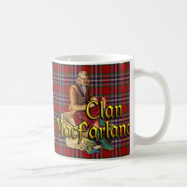 Caneca De Café Clan MacFarlane Scottish Dream Cup (Direita)