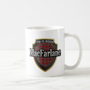 Caneca De Café Clan MacFarlane Scottish Dynasty Tartan Mugs Cups