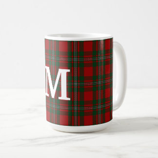Caneca De Café Clan MacGregor Tartan Xadrez Personalizada
