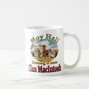 Caneca De Café Clan MacIntosh Sonhando com Home Moy Hall