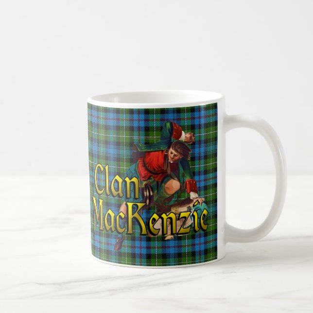 Caneca De Café Clan MacKenzie Scottish Dream Cup (Direita)