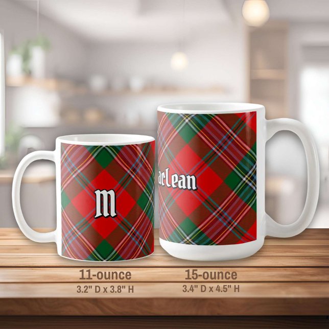 Caneca De Café Clan MacLean Tartan (Criador carregado)