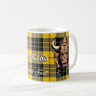 Caneca De Café Clan MacLeod Bull Tartan Motto