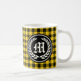 Caneca De Café Clan MacLeod Tartan Monograma