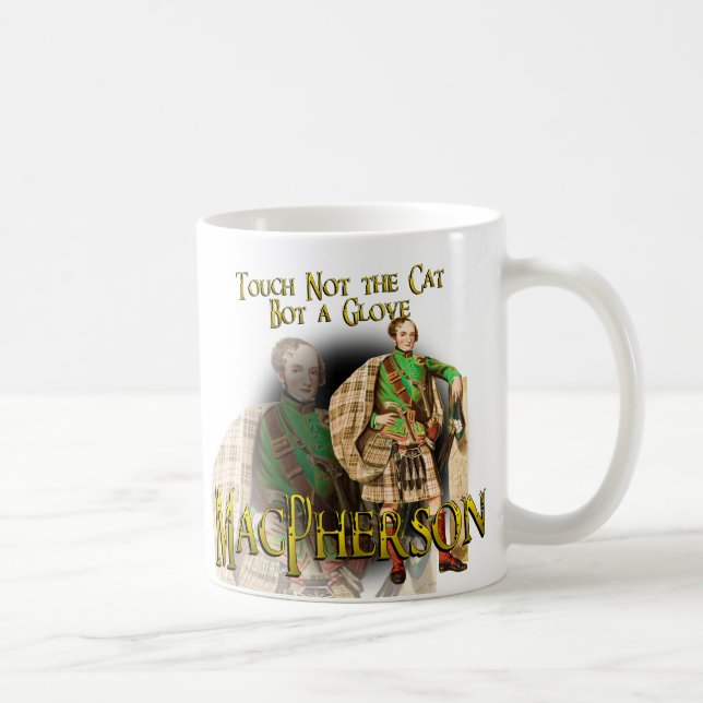 Caneca De Café Clan MacPherson Old Scottish Mug (Direita)