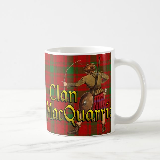 Caneca De Café Clan MacQuarrie Scottish Dream Cup (Direita)