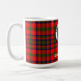 Caneca De Café Clan Matheson Crest Crachá e Tartan