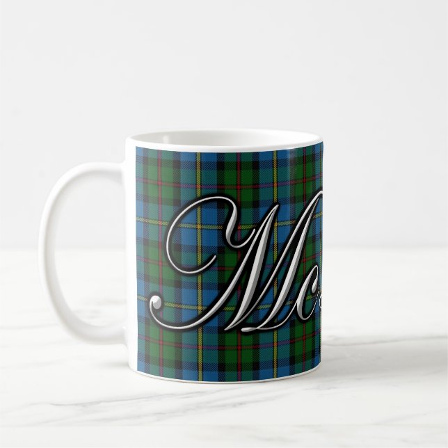Caneca De Café Clan McLeod MacLeod Classic Tartan (Esquerda)