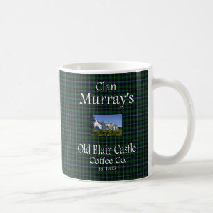 Caneca De Café Clan Murray, da velha Blair Castle Coffee Co.
