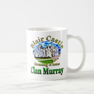 Caneca De Café Clan Murray Dreaming do Castelo de Home Blair