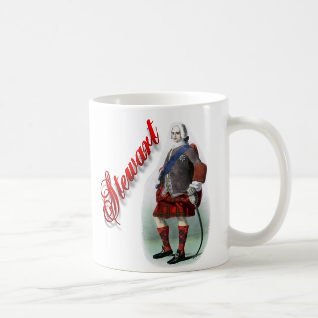 Caneca De Café Clan Stewart Scottish Dream Cup (Direita)