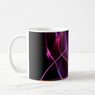 Caneca De Café Clara. lineabstract, ar, arquitetura, arte, astro