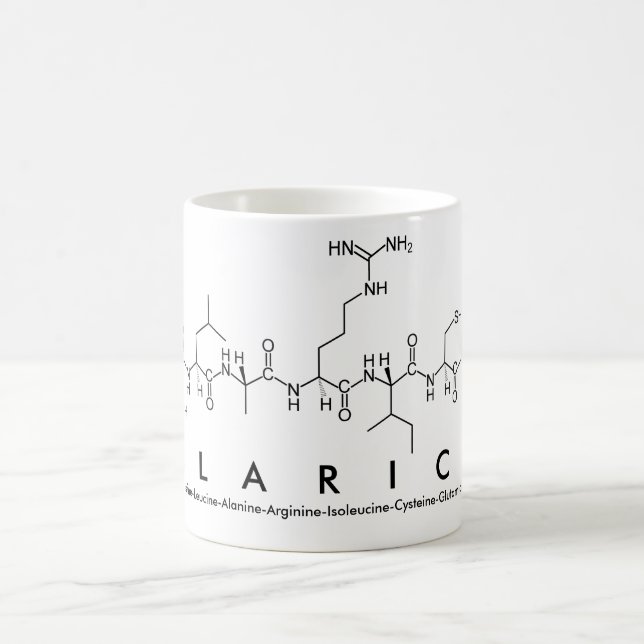 Caneca De Café Clarice peptide nome mug (Centro)
