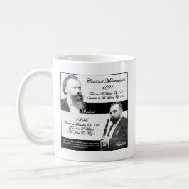 Caneca De Café Clarinetista Mühlfeld inspirou os Brahms