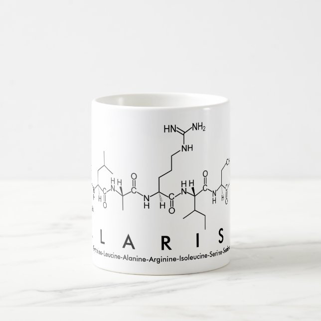 Caneca De Café Clariss peptide nome mug (Centro)