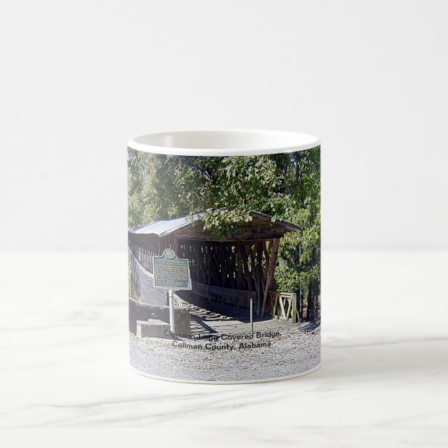 Caneca De Café Clarkson Covered Bridge Alabama (Centro)
